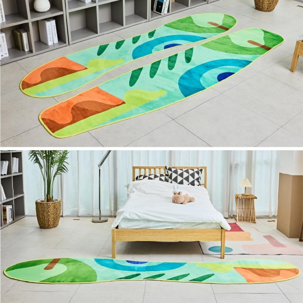 SKILLZONE Arte Design Putting Mat 3M_Stylish Interior Golf Putting Mat, No Noise, Various Practice D
