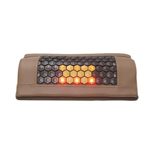 Laser Irradiator Pillow with Sulfur-ceramic Stone and Bio-Ceramic Stone