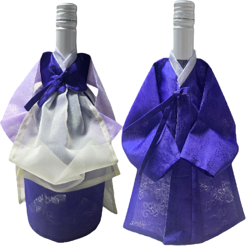 Hanbok wine cover