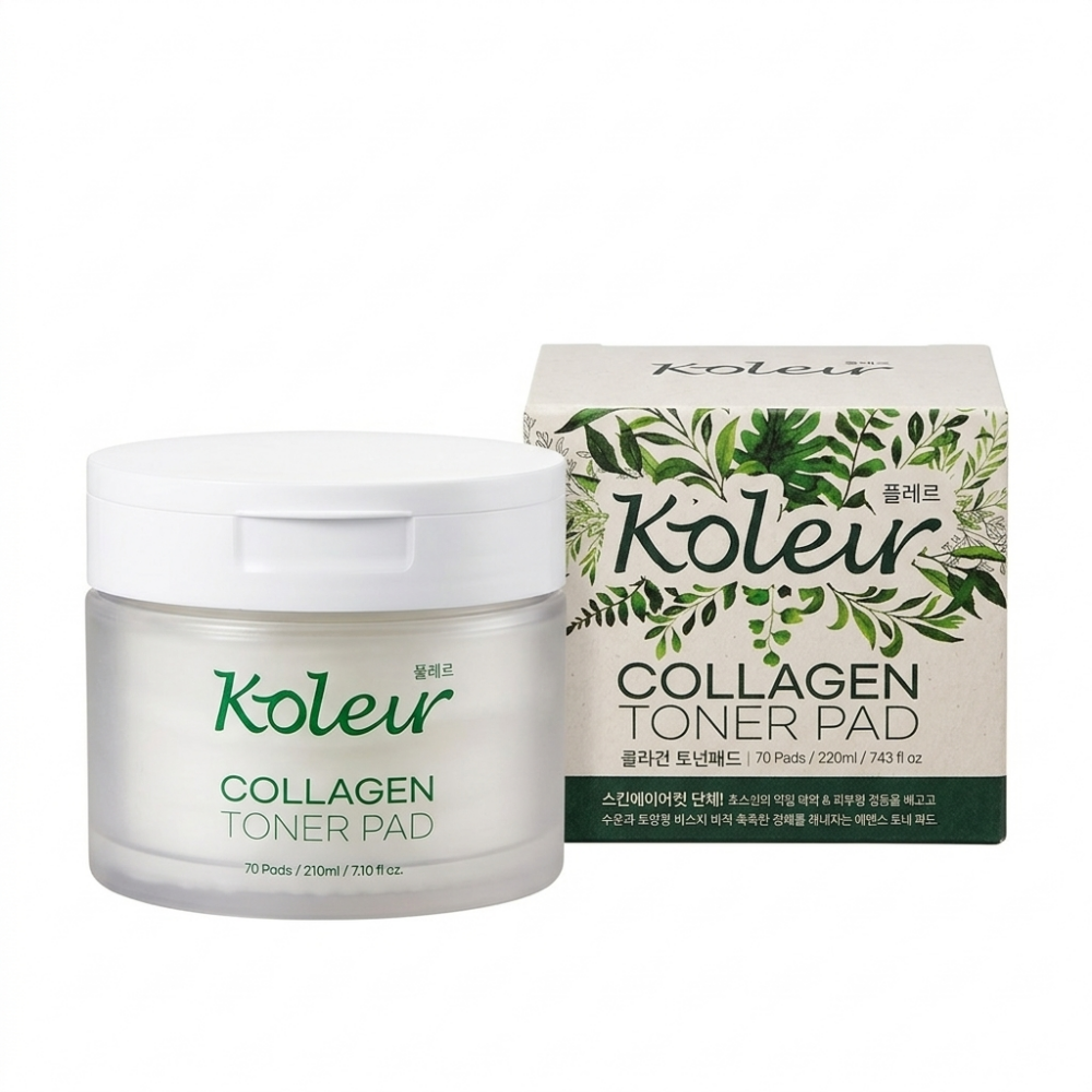Koleur Collagen Toner Pad